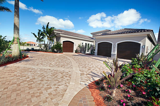 Residential Paver Driveway in Saginaw, TX